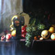 Stillife apples, grapes, pear - James Peale